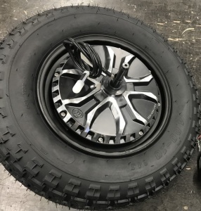 Set of electric wheel 1000W 